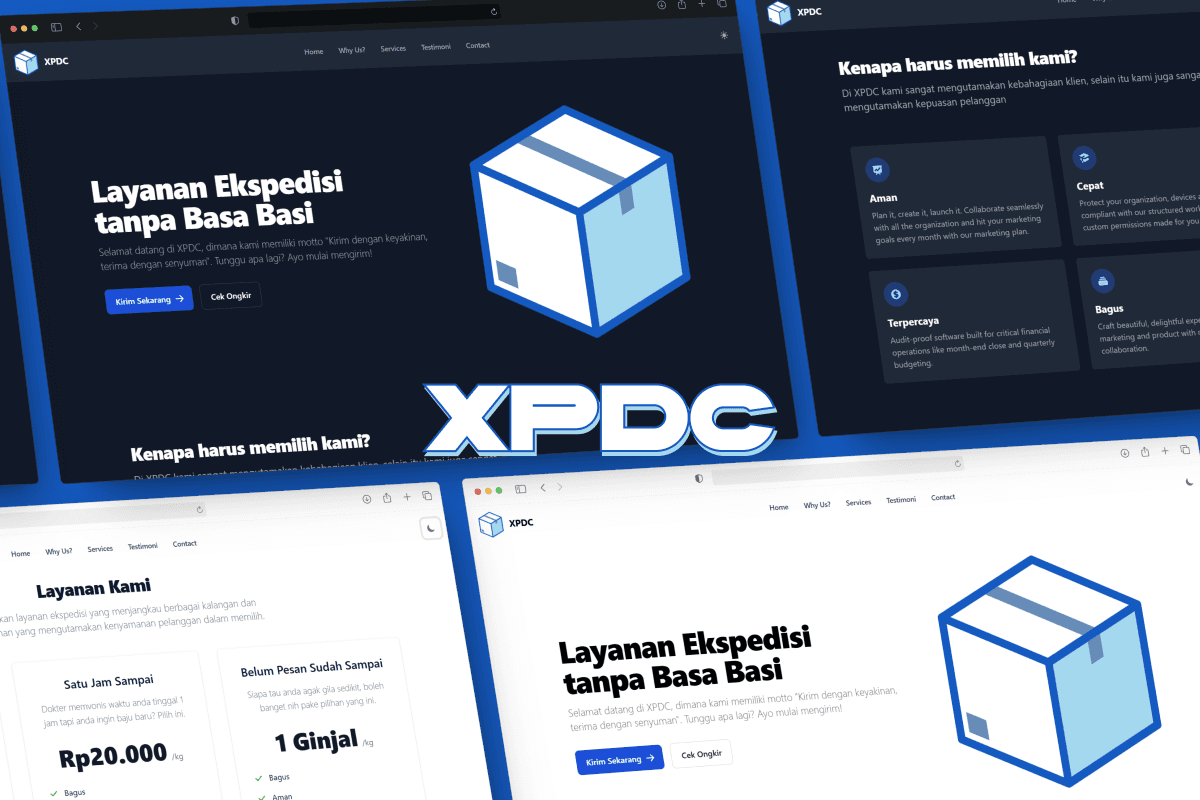 XPDC Landing Page